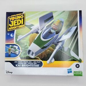 Disney Star Wars Young Jedi Adventures Kai Brightstar Vehicle Sealed Box ~NIB~